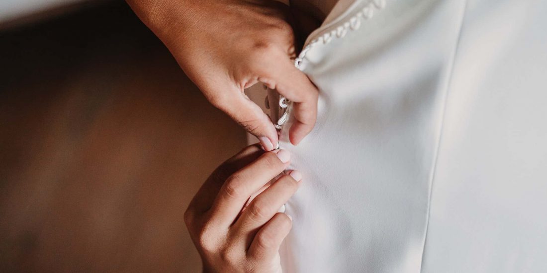 vestido recto de novia en valencia