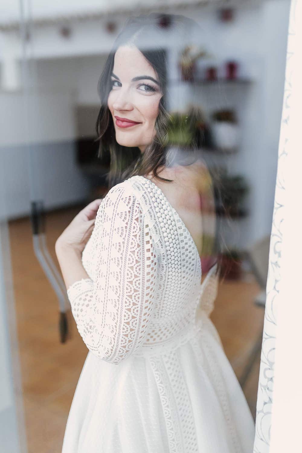 vestido novia hippie